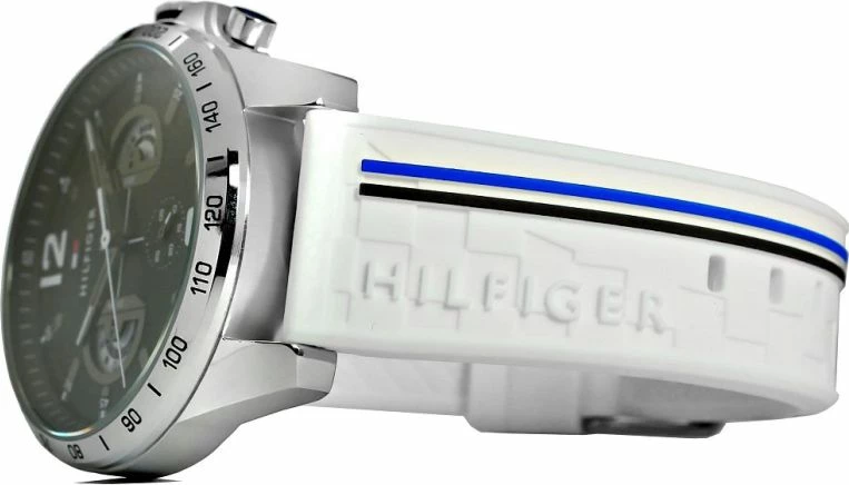 Orë dore për meshkuj Tommy Hilfiger, e bardhë