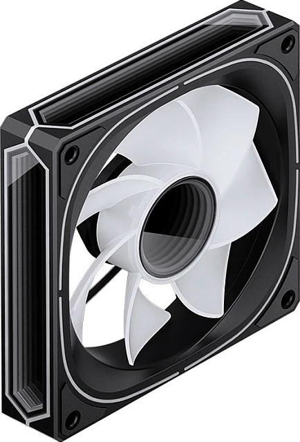 Ventilator kasë Jonsbo FR-505, 120mm, ARGB, PWM, Reverse Blade, i zi