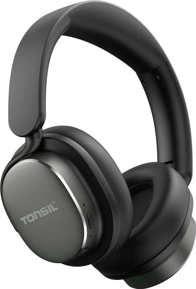 Kufje Tonsil R75BT, wireless, ANC, Bluetooth 6.0, me etui, të zeza