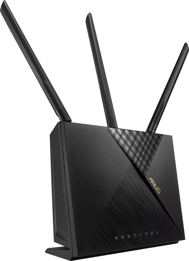 Router LTE WiFi 6 ASUS 4G-AX56 AX1800 Dual-Band, 4G+ Cat.6, 4x LAN, i zi