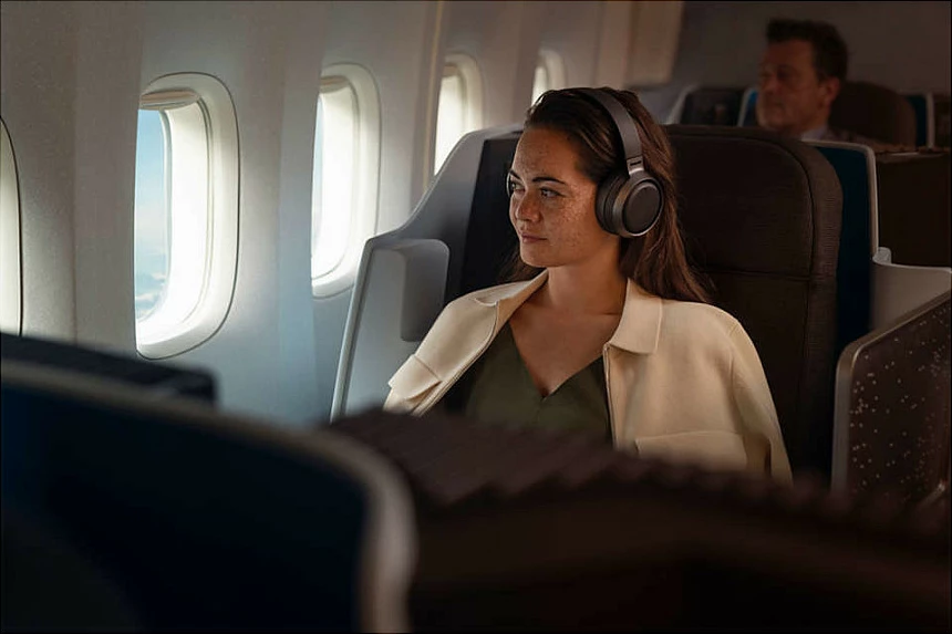 Kufje Philips Fidelio, Bluetooth 5.0 + 3.5mm, ANC, 35 orë, të zeza