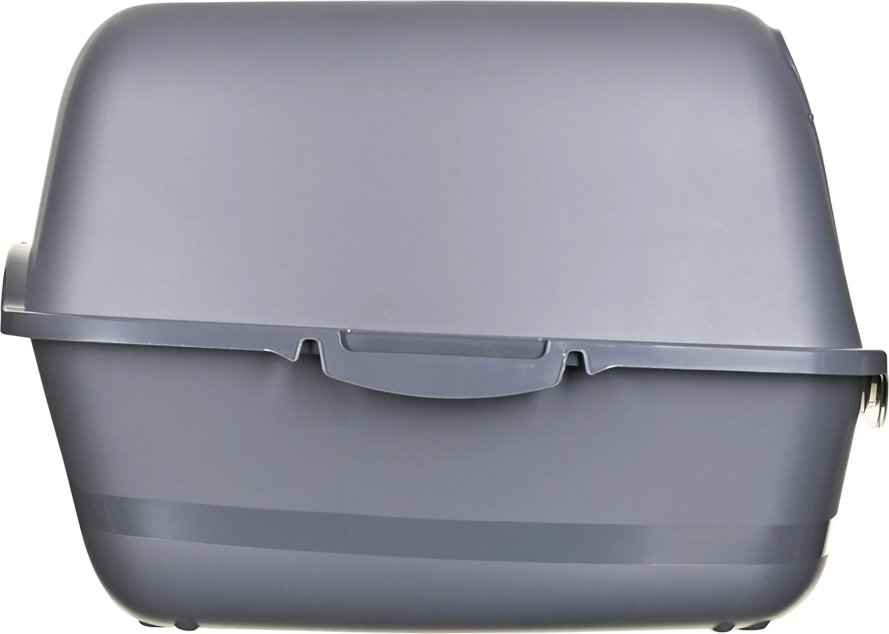 Kuti rëre për mace DIAMENTIQ BAYA, plastikë, 55.5x40x38.7 cm, antracit