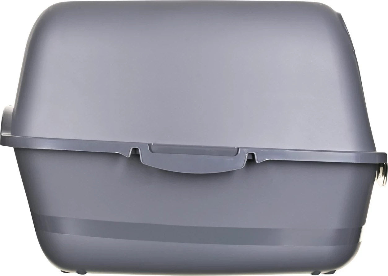 Kuti rëre për mace DIAMENTIQ BAYA, plastikë, 55.5x40x38.7 cm, antracit