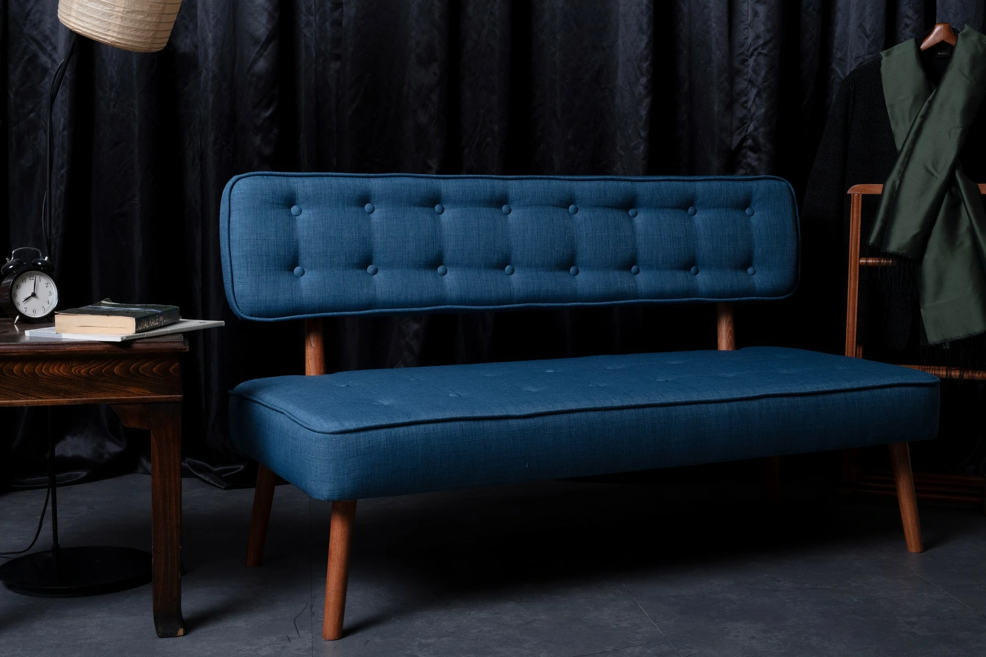 Divan dy ulëshe, ngjyrë blu nate, Westwood Loveseat