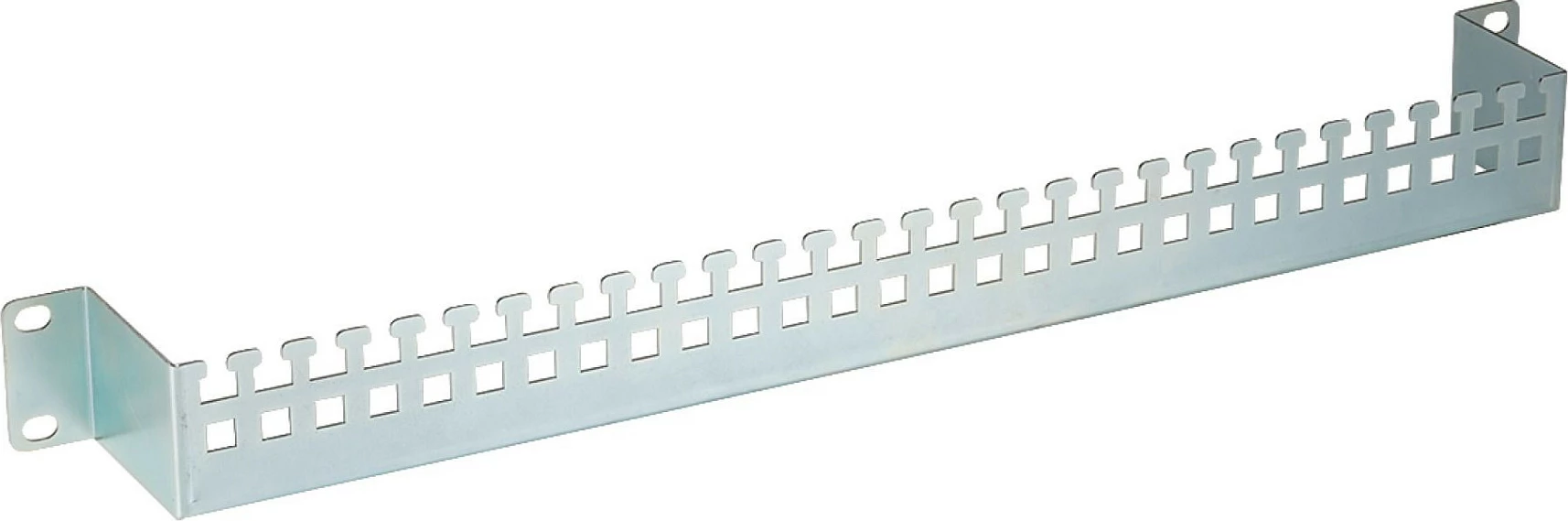 Shinë menaxhimi kabllosh për rack 19" EFB Elektronik, 1U, metal, gri