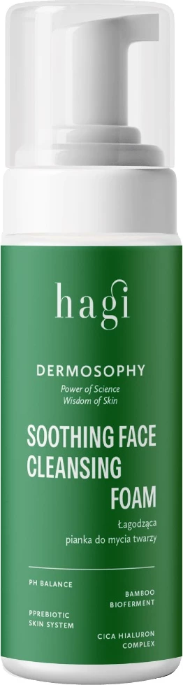 Shkumë pastruese fytyre Hagi Dermosophy Soothing për femra 150ml