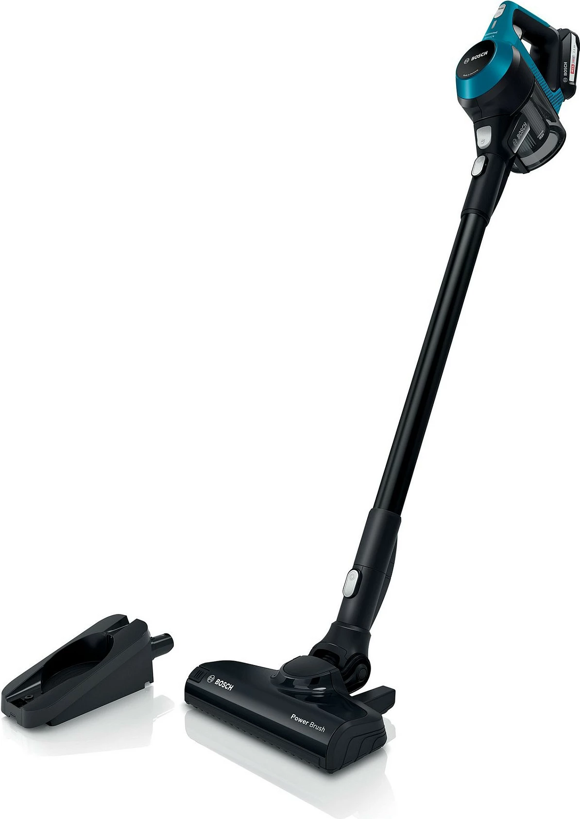 Fshesë me korrent Bosch Unlimited 6 BBS611LAG, 18V 2.5Ah, 2-në-1, Blu