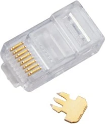 Alantec WT117 wire connector RJ-45 Transparent
