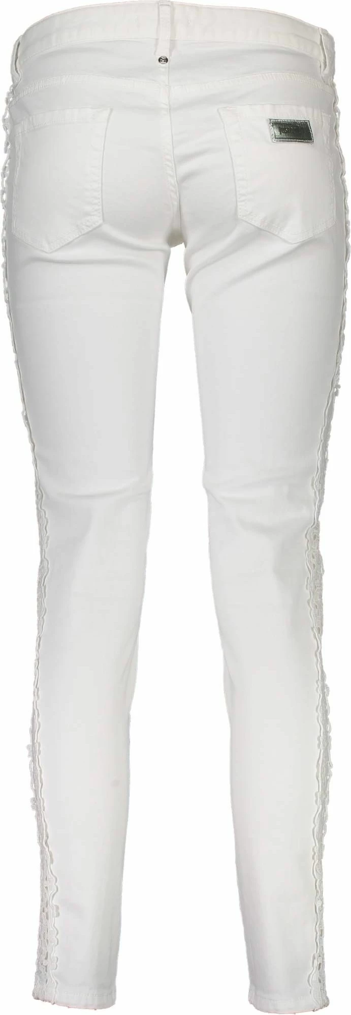 Pantallona për femra JUST CAVALLI, të bardha