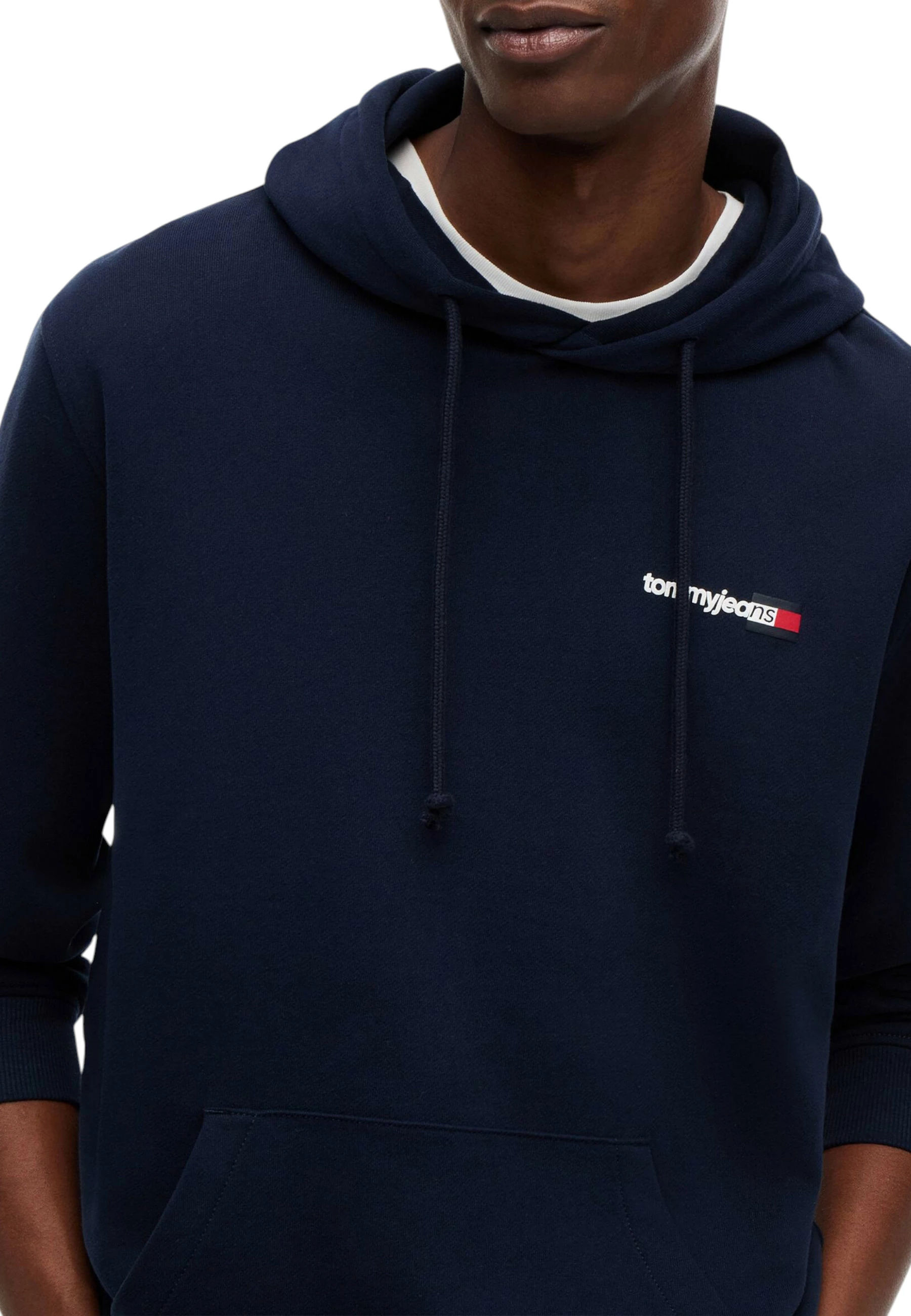 Duks me kapuç për meshkuj Tommy Hilfiger Jeans DM0DM23393, blu e errët [Madhësia: XL]