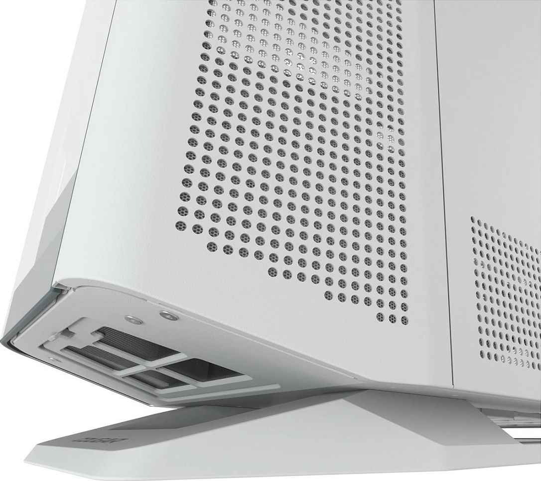 Kasë Cougar FV270 ARGB midi tower e bardhë