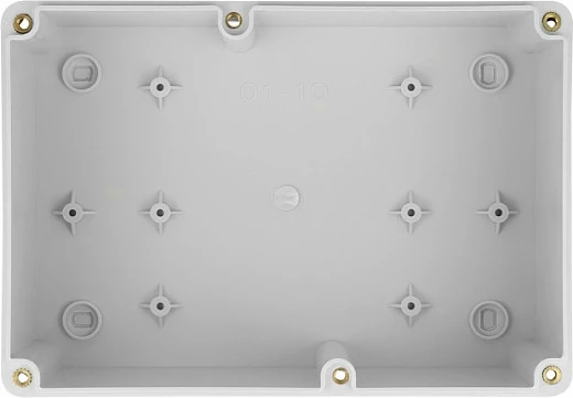 Kuti instalimi DeLOCK 180x125x90mm, IP65, ABS, montim në mur, për jashtë, gri
