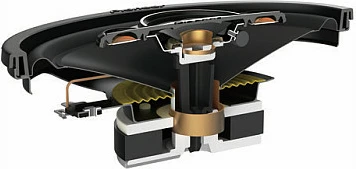 Altoparlant Pioneer TS-A4671F, 4-rugë, i zi