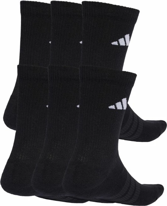 Çorape crew adidas Cushioned KE5499, të zeza, 6 palë [Madhësia: 40 - 42]