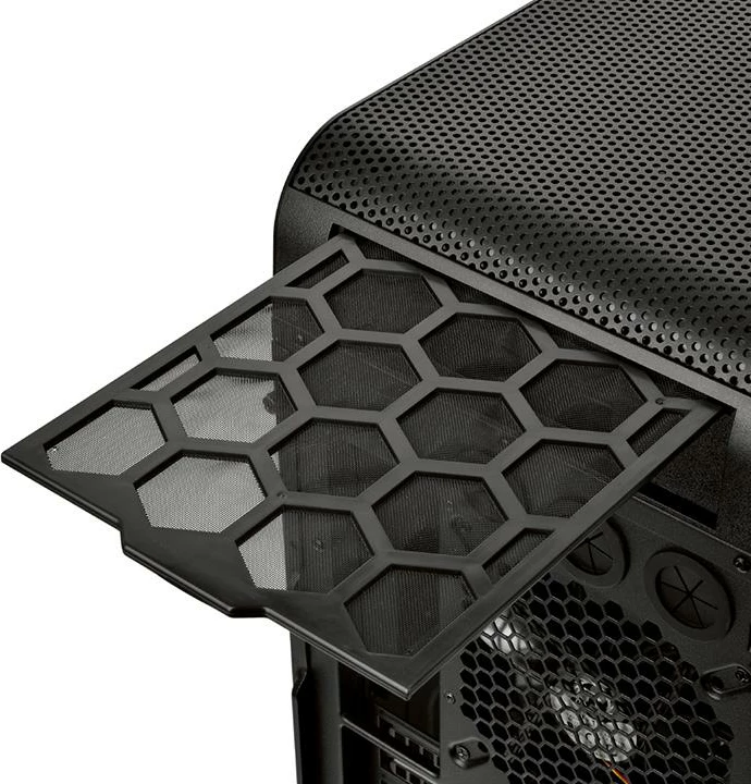 Kasë Thermaltake Core V71 TG Edition CA-1B6-00F1WN-04 Full Tower, Tempered Glass, E-ATX/ATX, e zezë