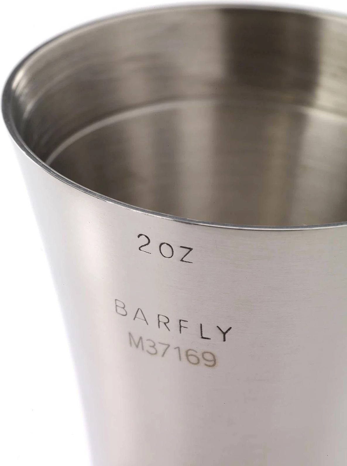 Jigger matës pije, BarFly Yakuza, 2 oz, çelik inox 18/8, argjend