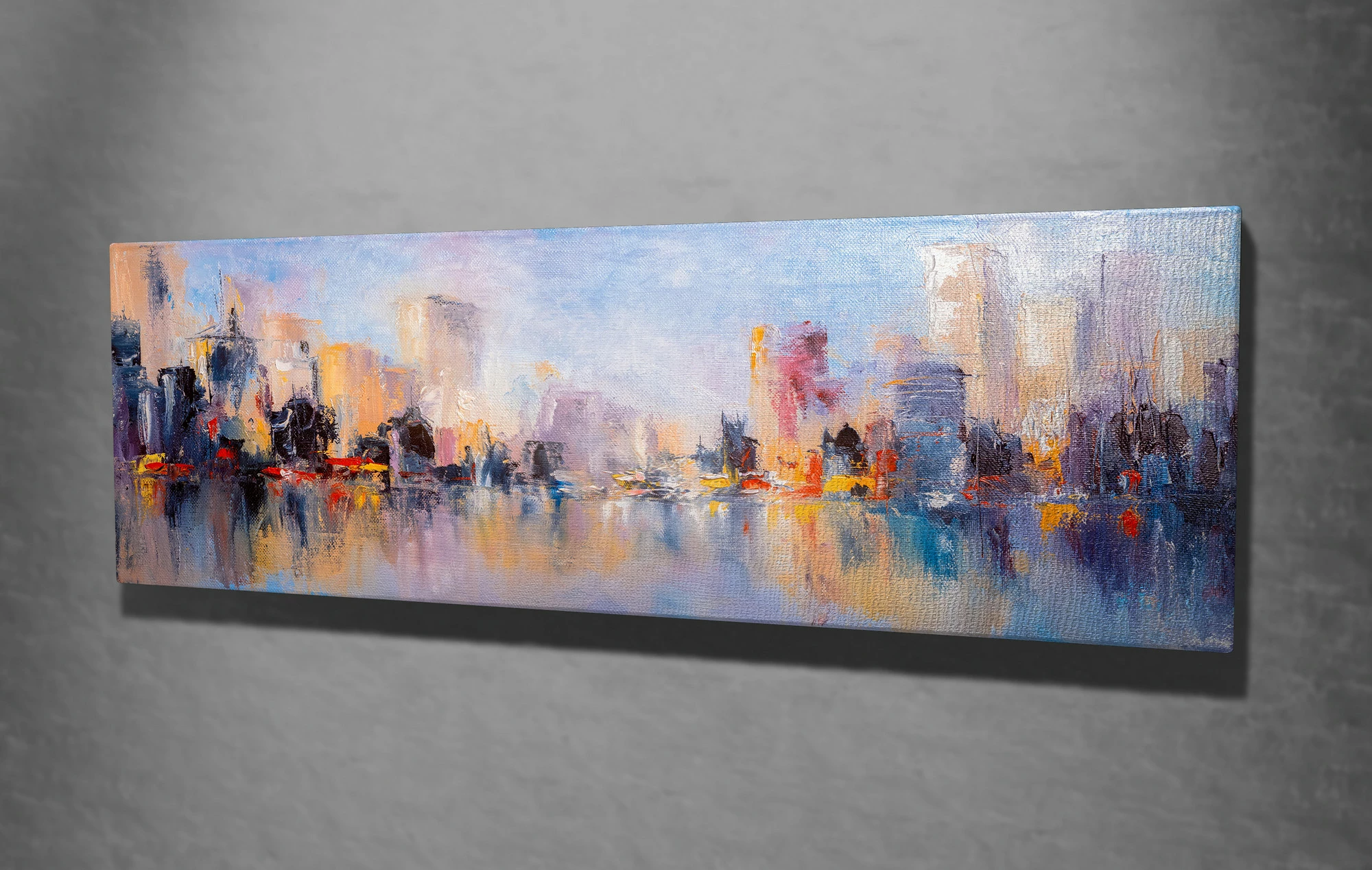 Pikturë dekorative në kanavacë, shumëngjyrëshe, PC299, 30x80cm