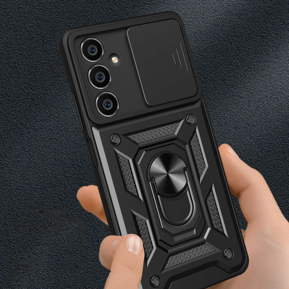 Mbështjellës Tech-Protect CamShield Pro për Samsung Galaxy A05s, i zi