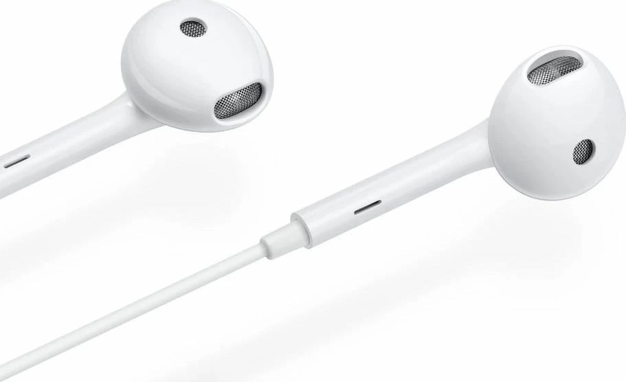 Kufje Oppo MH135-3, USB-C, me mikrofon, kabllo 1.2 m, të bardha, bulk