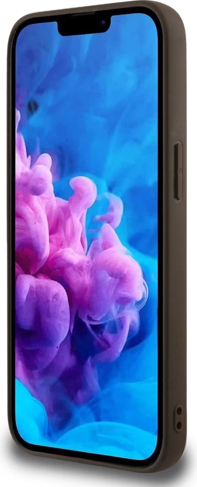 Mbështjellës Guess 4G Flowers Print MagSafe për iPhone 16e, Kafe