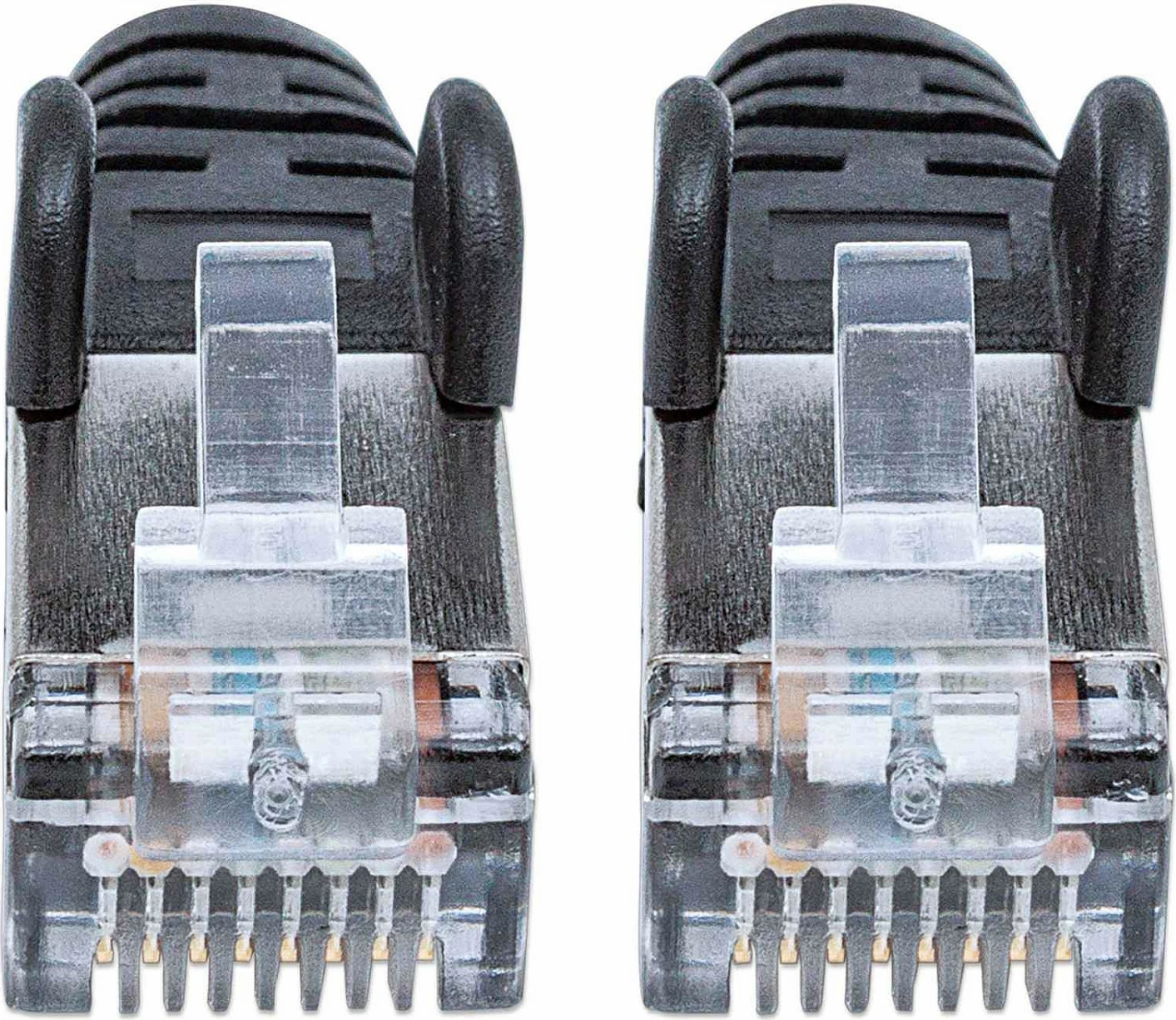 Kabllo rrjeti Intellinet Cat7, 2m, S/FTP, RJ45, 10Gbps, e zezë