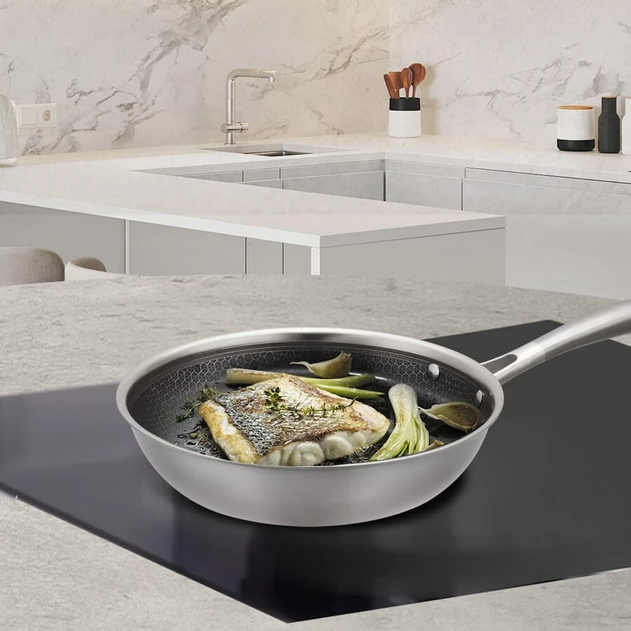 Tigan profesional Maestro MR-1224-26, 26 cm, argjend