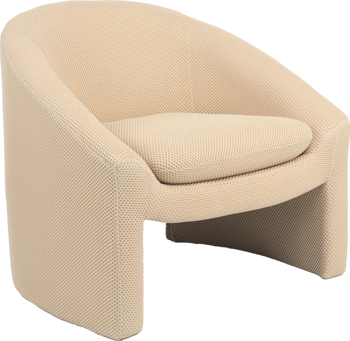 Fotelë Mordak, ngjyrë bezhë, 82x72x74cm