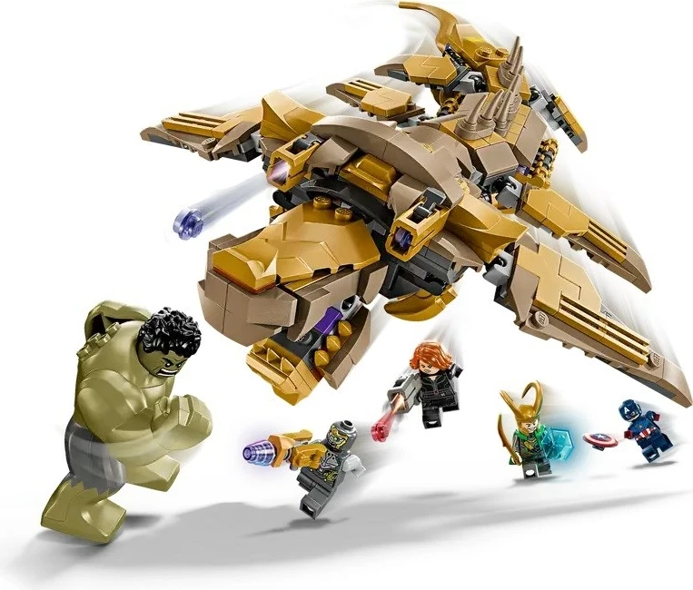 Set LEGO Marvel 76290 The Avengers VS The Leviathan