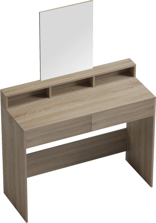 Tavolinë grimimi Frentsel, ngjyrë sonoma, 100x40x140cm