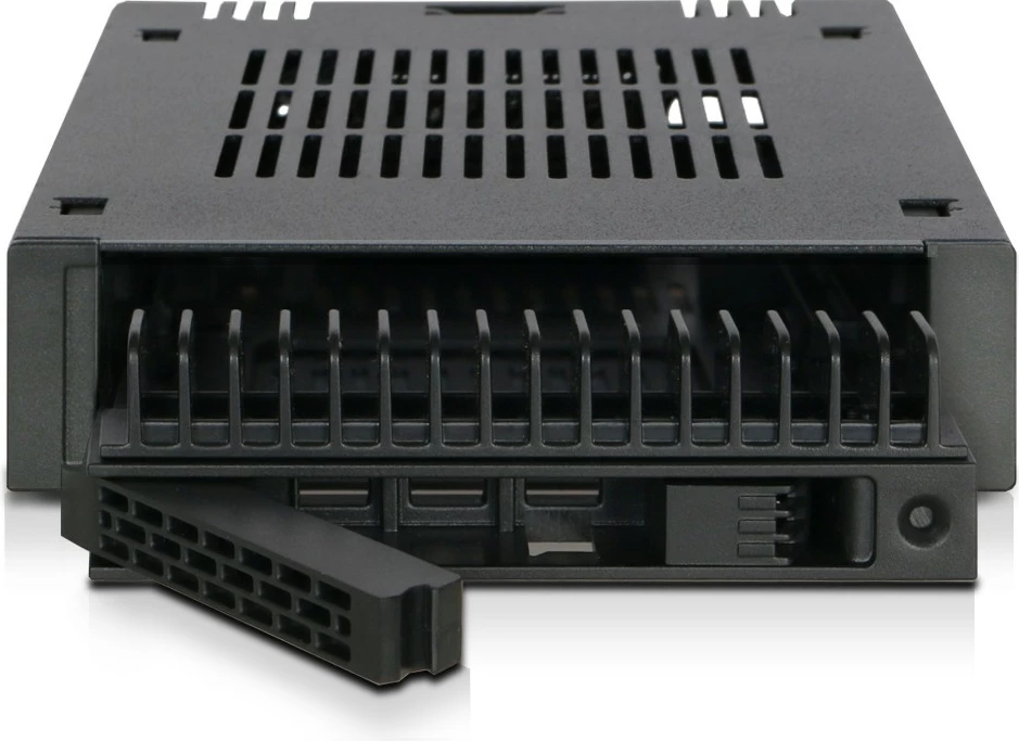 Kuti HDD/SSD IC Intracom Icy Dock MB741SP-B, 2.5", SAS-3/SATA III, Hot-swap, e zezë
