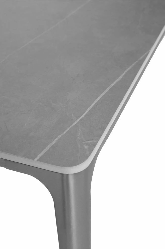 Tavolinë Baton, ngjyrë gri e errët, 160x80x75cm