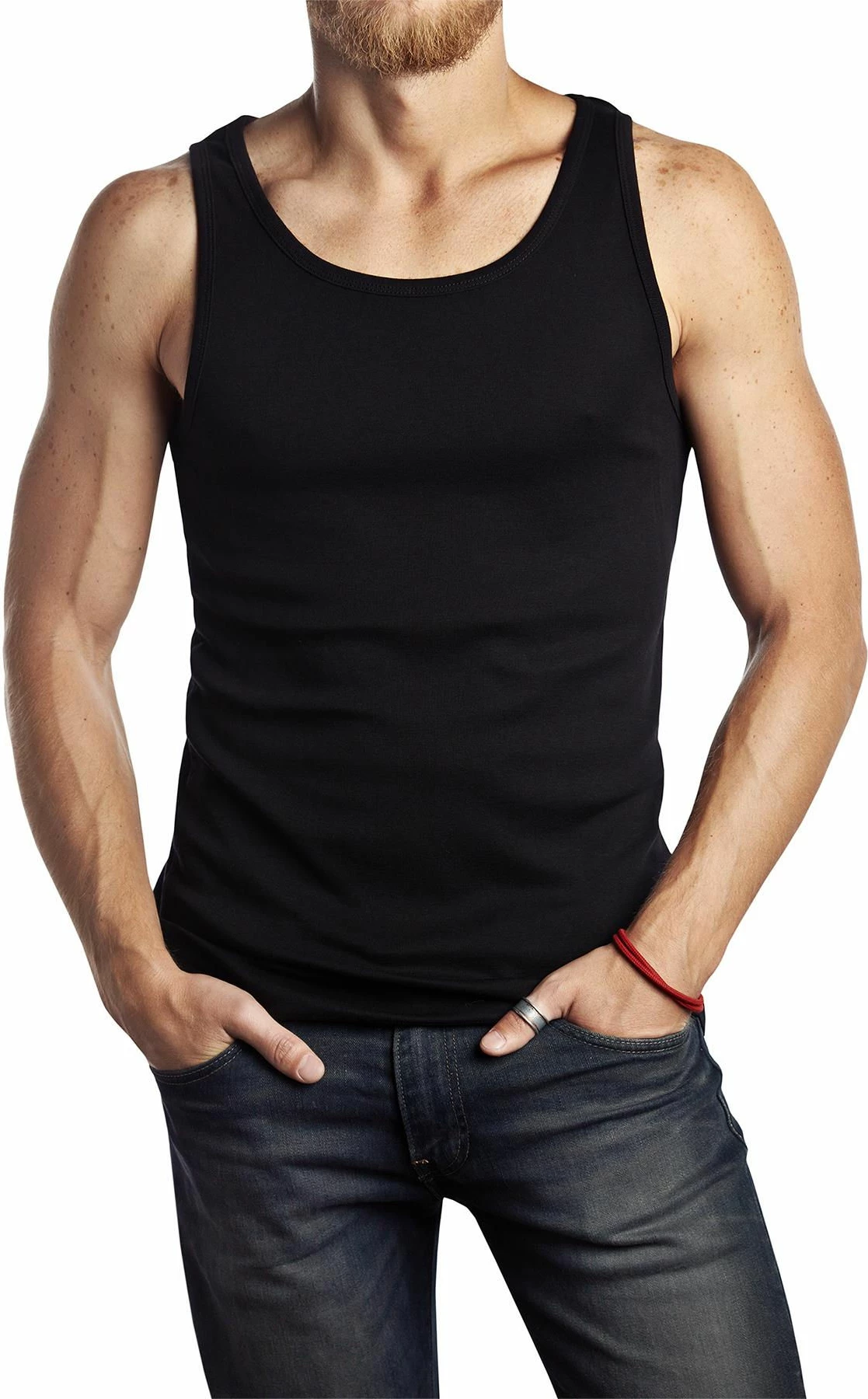 Fanellë e brendshme për burra, Jumeon, 002-000101, e zezë