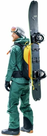Çantë shpine Deuter për meshkuj dhe femra, turmeric/black