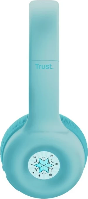 Kufje Trust Nouna, me ose pa kabllo, Bluetooth, USB Type-C, Kaltër 6