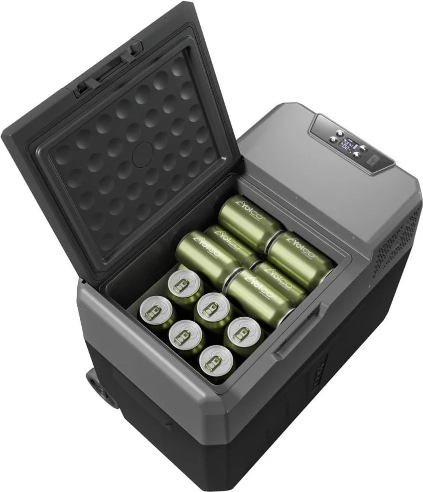 Frigoriferi portativ Yolco BCX 40, ngjyrë grafit