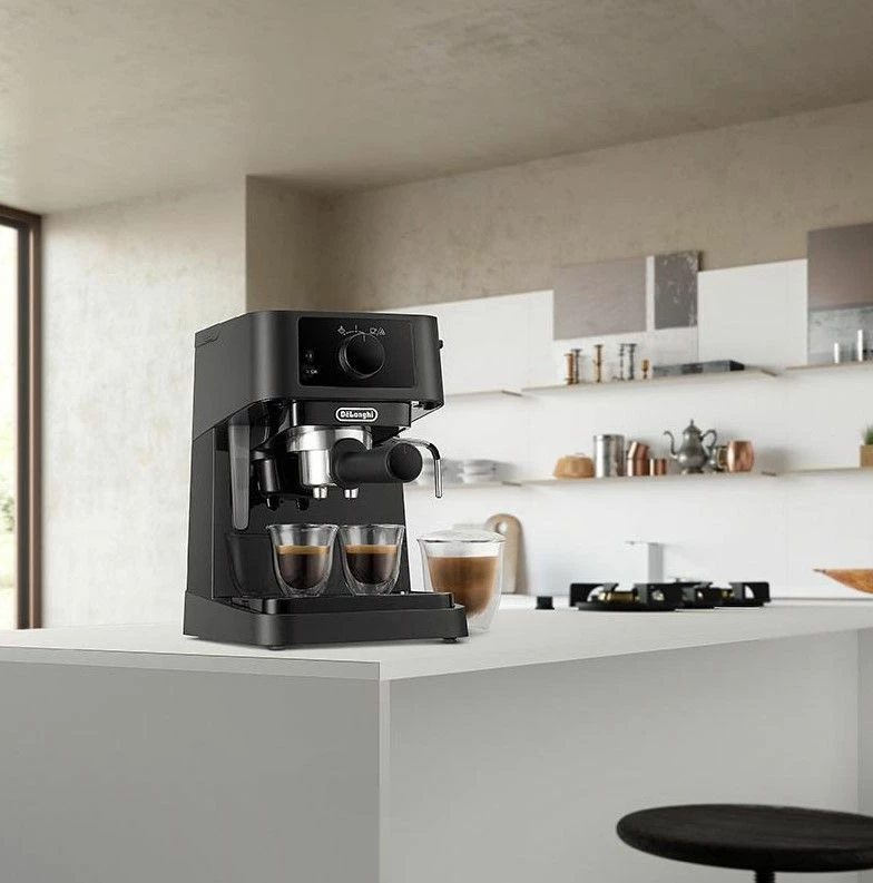 Aparat espresso DeLonghi Stilosa EC 230.BK 15 bar 1100 W rezervuar 1.1 L i zi
