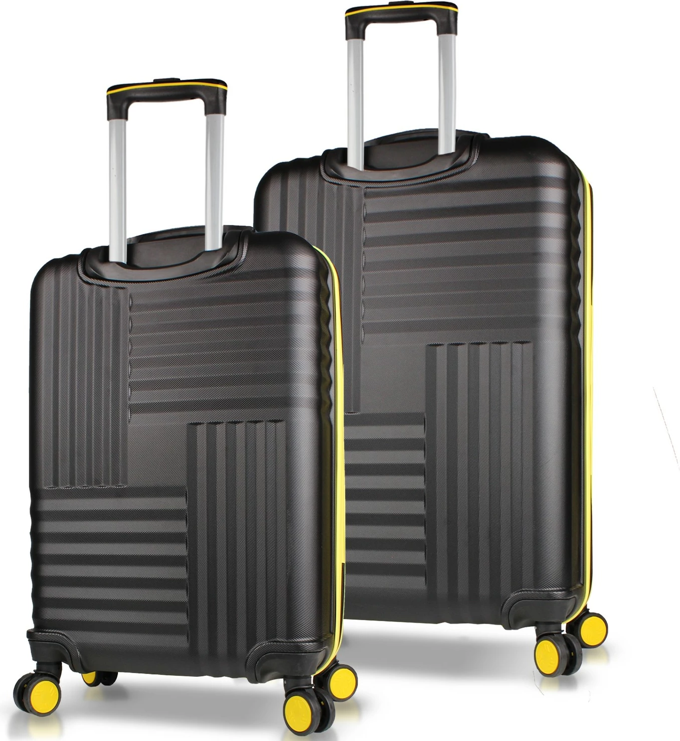 Set valixhesh (2 copë), ngjyrë e zezë, Zoozie Bags, 8388