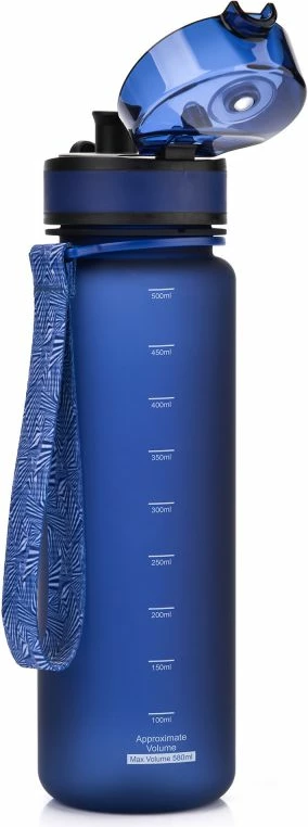 Shishe sportive Meteor, navy blue [Madhësia: Standarde]