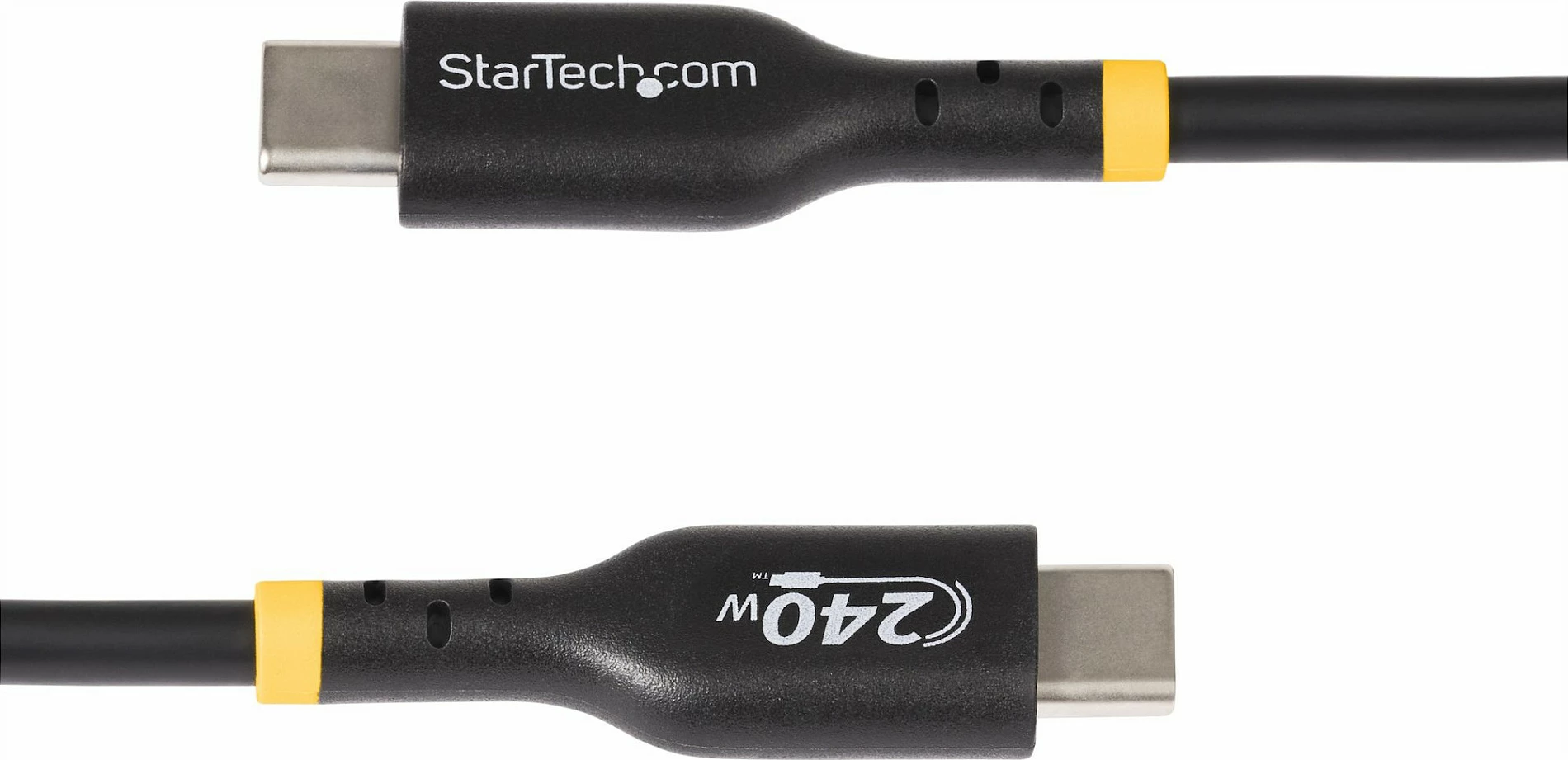 Kabllo USB-C StarTech 2m, PD 240W (EPR), USB-C në USB-C, e zezë