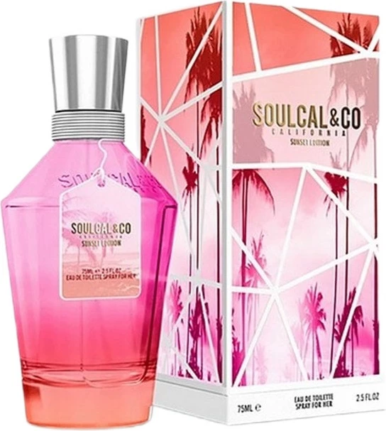 Eau de Toilette për femra Soulcal & Co Sunset Edition, 75ml