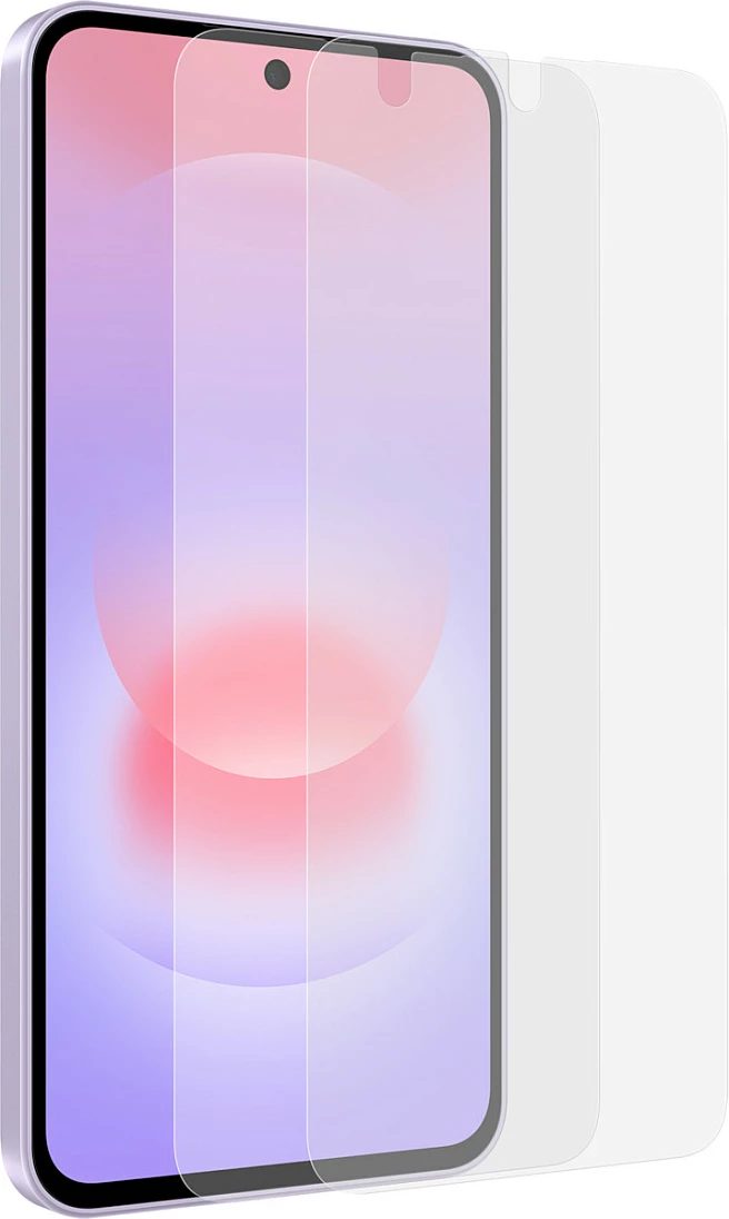 Mbrojtës ekrani Samsung EF-UA376CTEGWW për Galaxy A37 5G, transparent, 2 copë