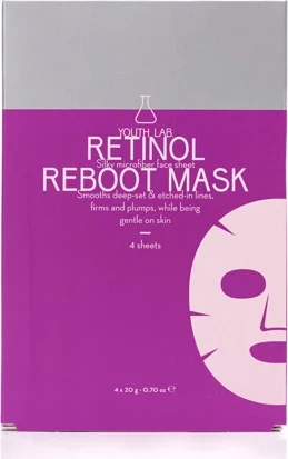 Maskë për fytyrë Youth Lab Retinol Reboot Mask, 4x