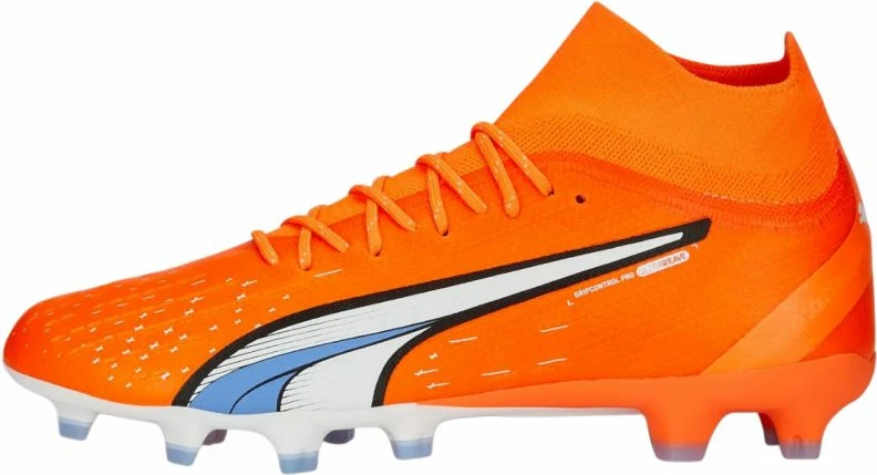 Atlete futbolli Puma Ultra Pro për meshkuj, portokalli