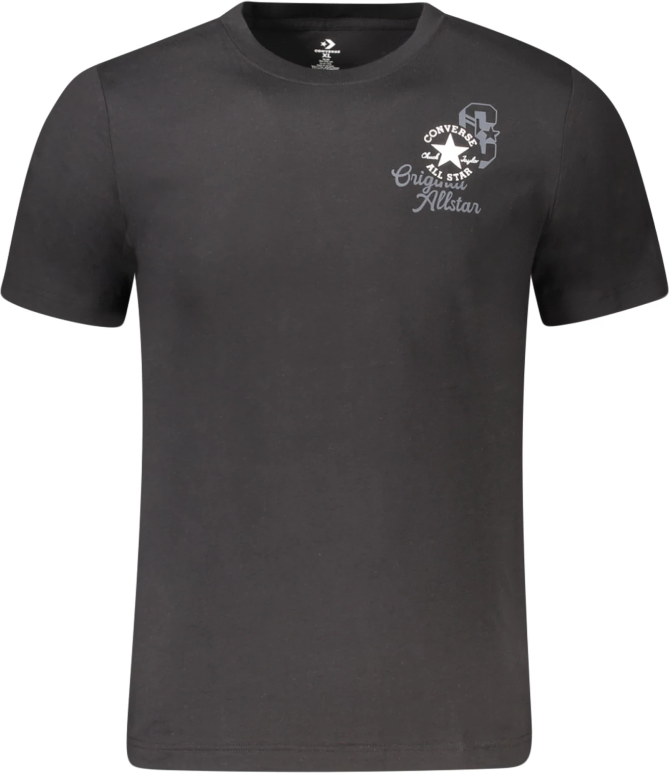 Maicë për djem Converse, e zezë