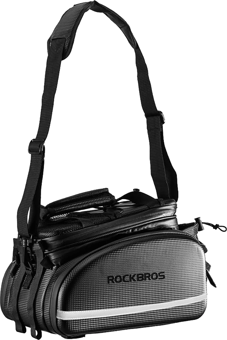 Çantë bagazhi për biçikletë Rockbros A6-6, 35L, e zezë