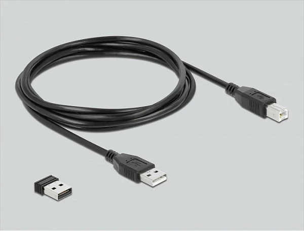 Skaner barkodi DeLOCK 1D/2D, Bluetooth/2.4GHz/USB, 1800mAh, i zi