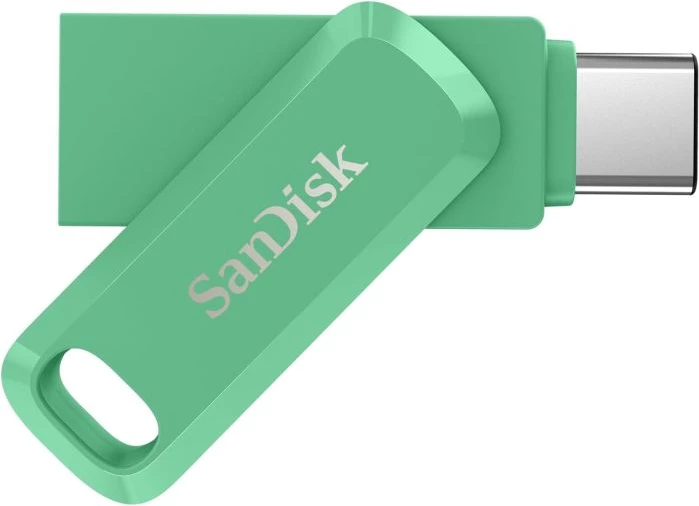 USB memorje SanDisk Ultra Dual Drive Go SDDDC3-512G-G46AG 512GB USB-C/A USB 3.2 Gen 1, e gjelbër