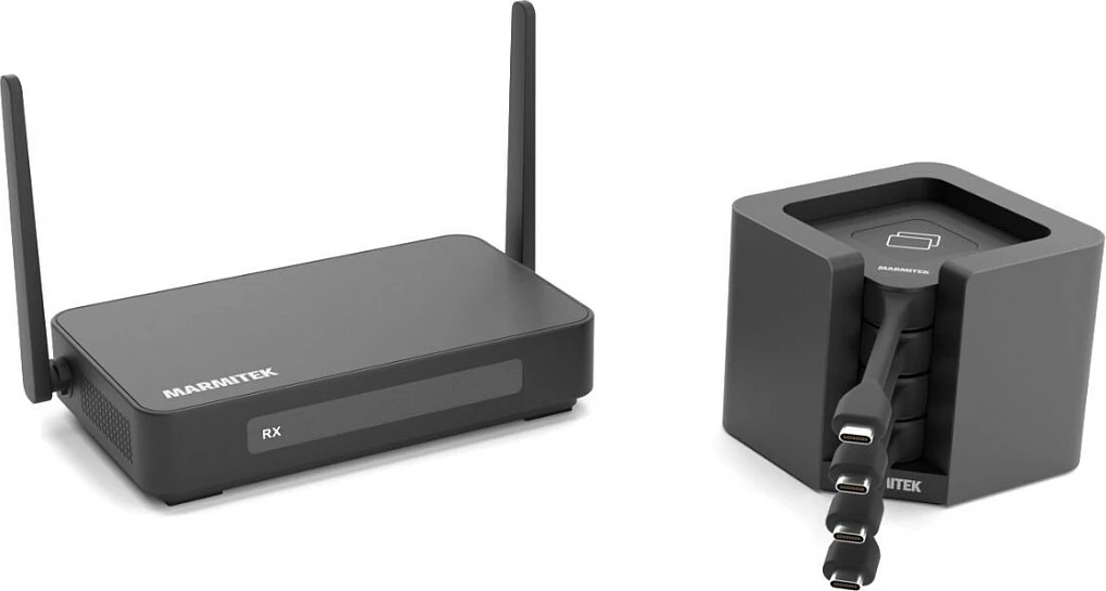 Sistem prezantimi HDMI pa kabllo Marmitek Stream 4K Pro, 4K, HDMI 2.0, PoE, i zi
