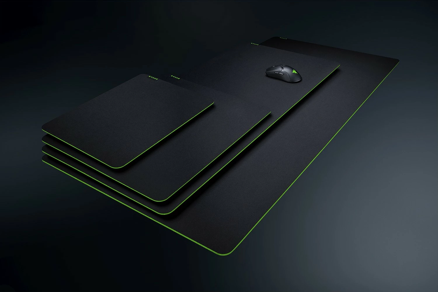 Mauspad Razer Gigantus V2 3XL, gaming, gome, zi/gjelbër