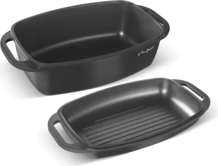Tavë e dyfishtë 3L+5,5L, Lamart LT1308 ROST, 40X22,5X17CM